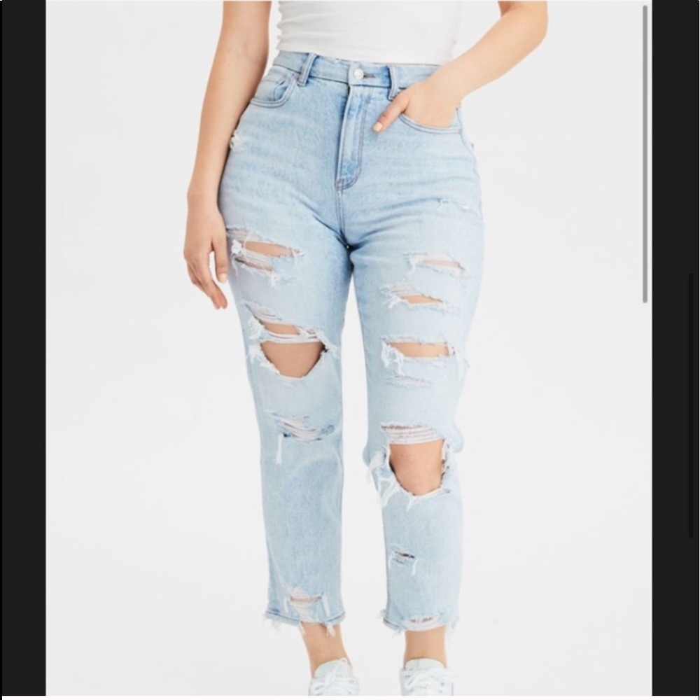 American Eagle curvy mom jeans